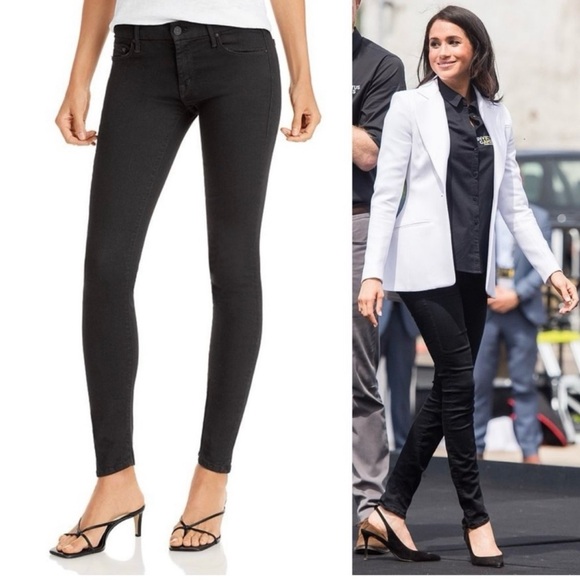 Mother Jeans The Looker Black Denim A Model Spzy SZ 27 like new! - Picture 1 of 15